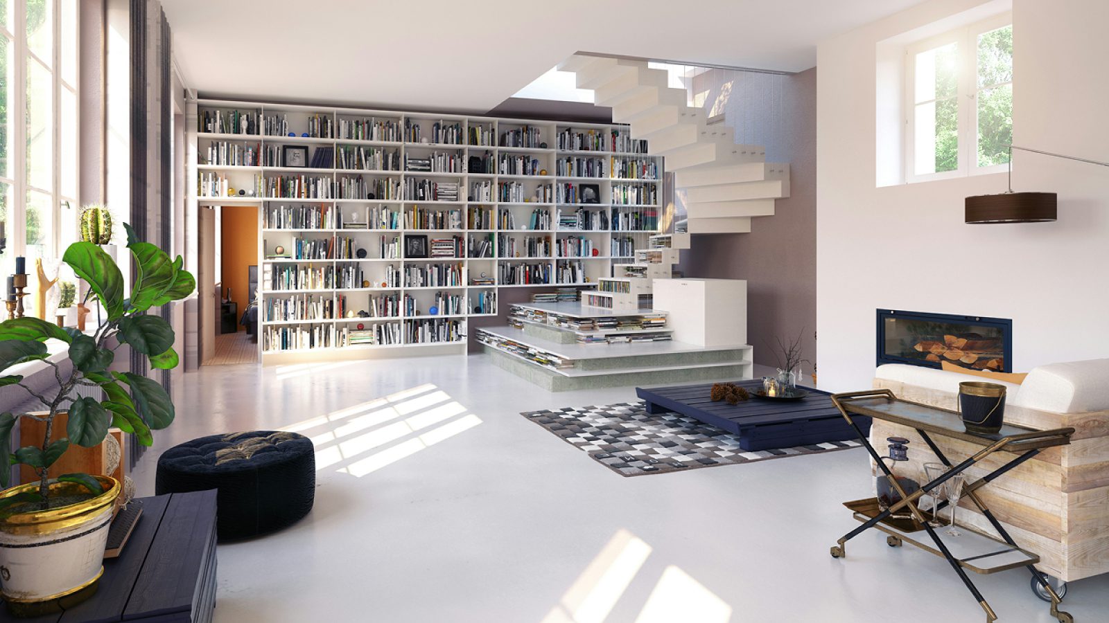 Bibliothèque immobilier