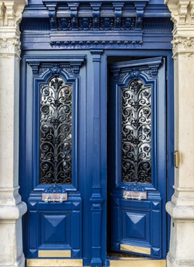 Photo porte entree immeuble auteuil paris france